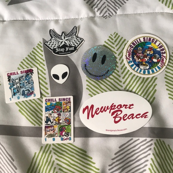 Brandy Melville Accessories - FREE if bundled Brandy Melville Stickers
